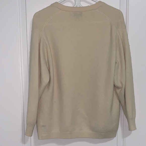 Cream cashmere cardigan - Picture 3 of 3